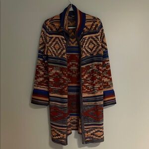 Spense Knits | Long Tribal Cardigan